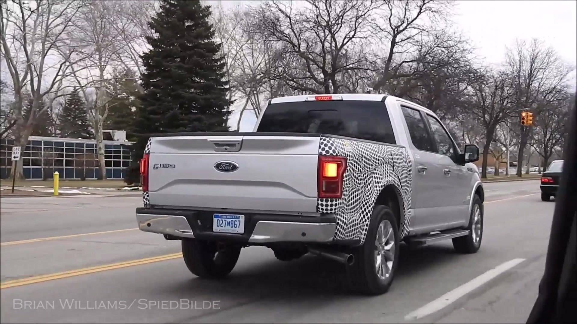 Ford F-150- Spied with Diesel Engine