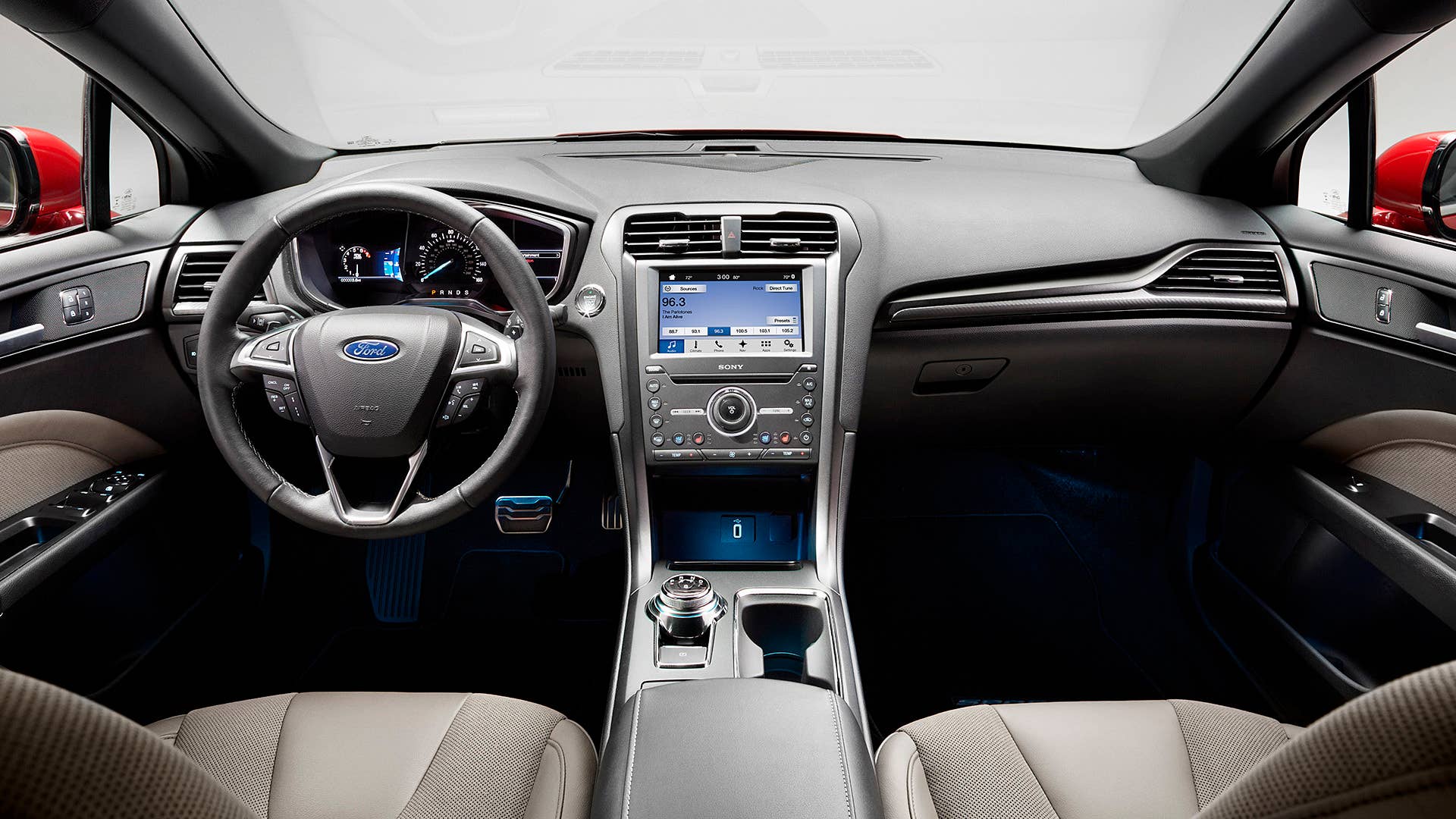 2017 Ford Fusion interior