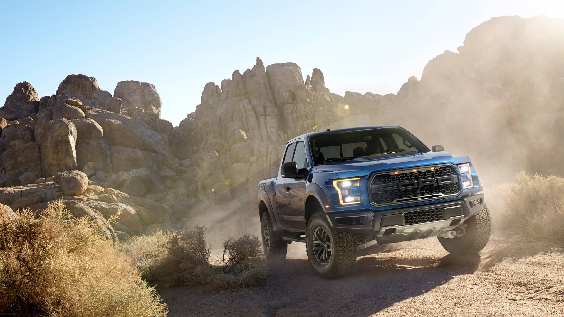 2017 ford f-150 svt raptor desert testing