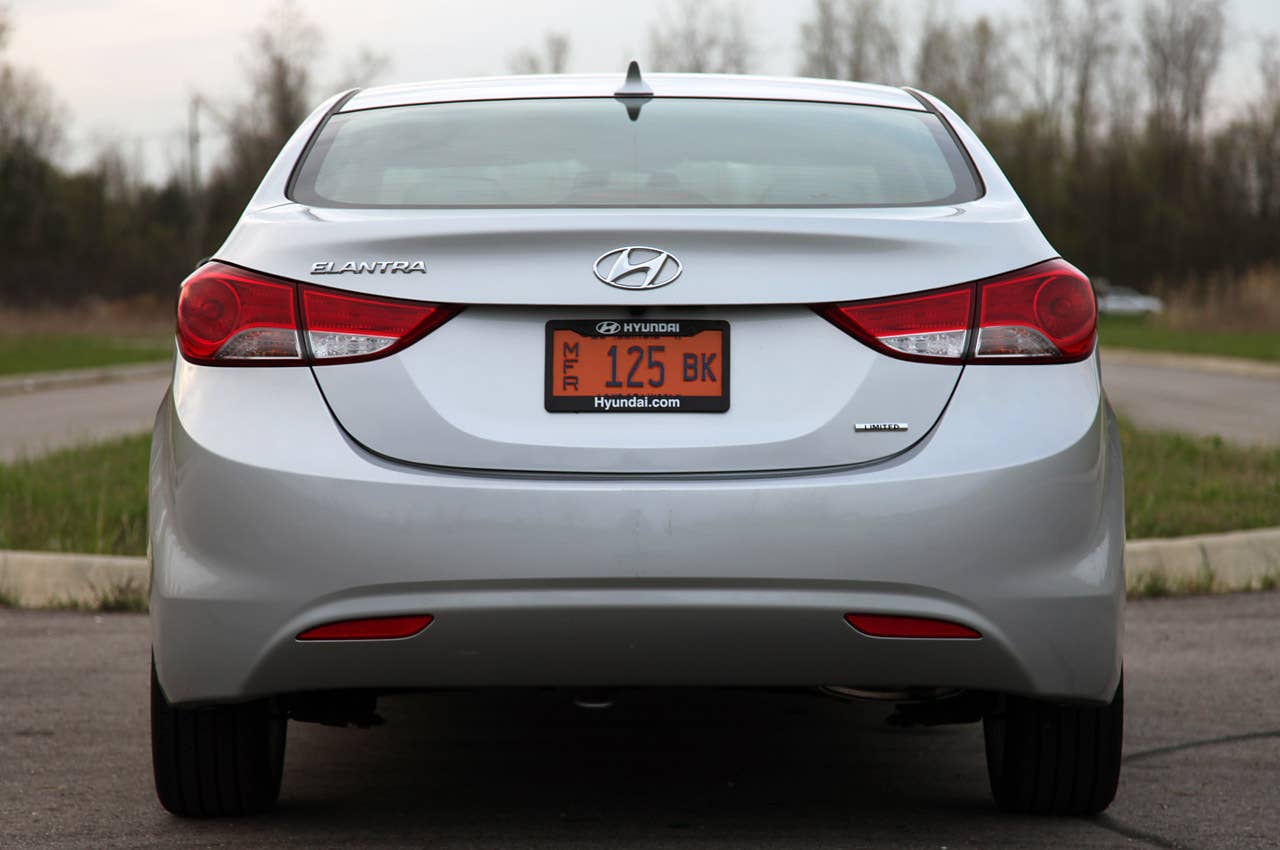 2011 Hyundai Elantra rear view