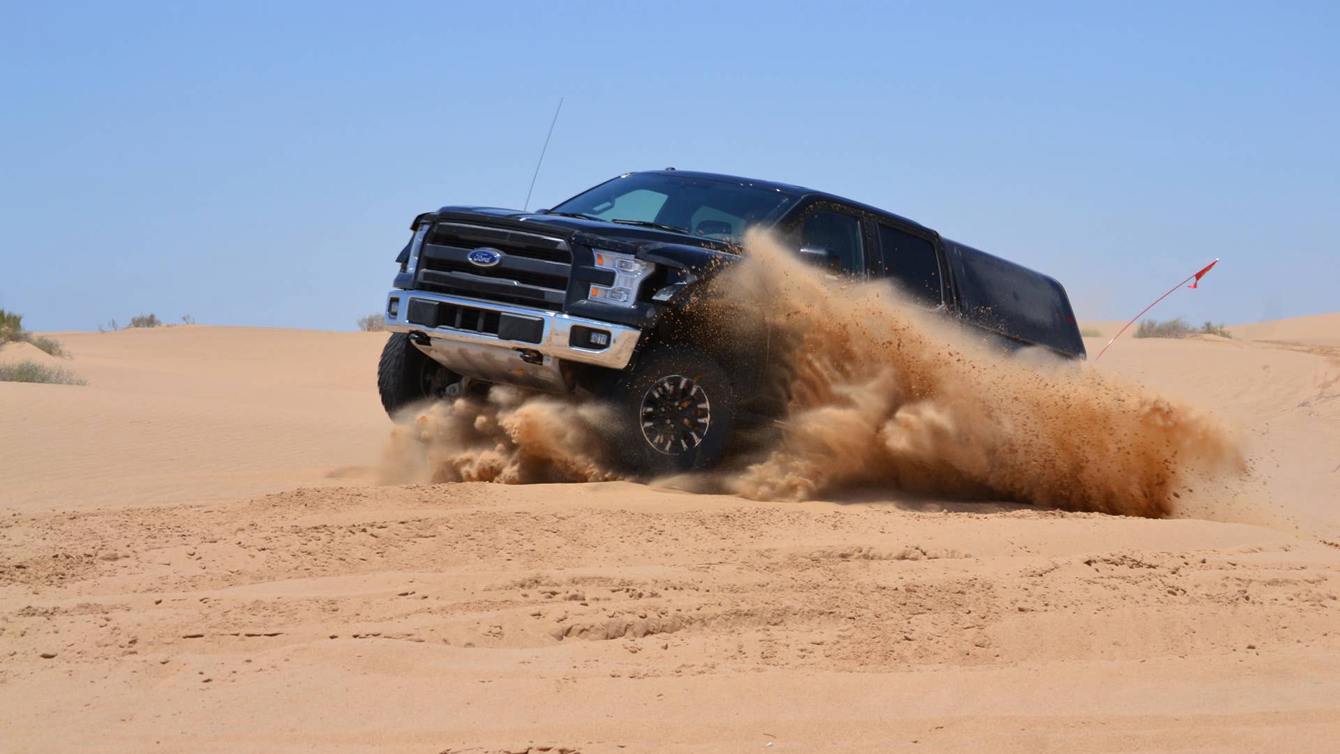 ford raptor svt desert testing