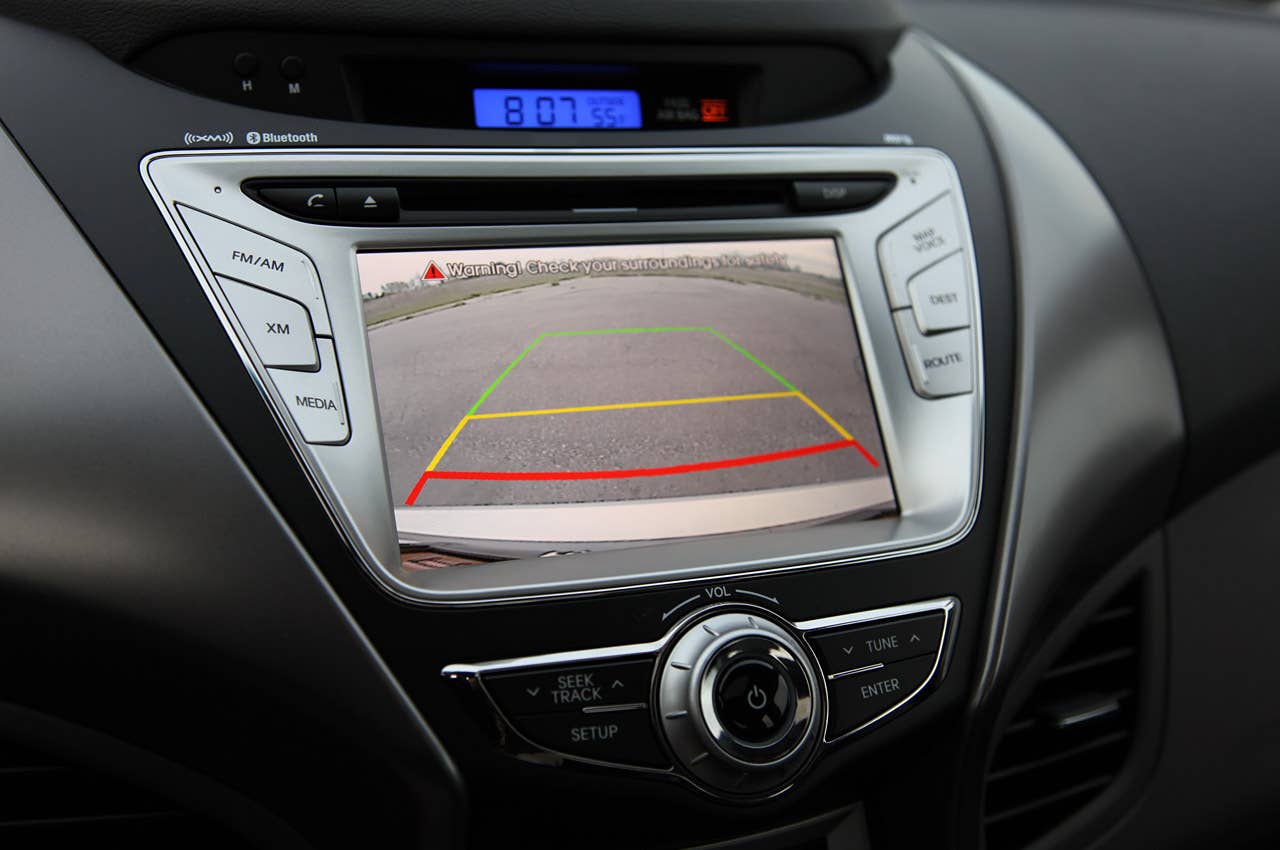 2011 Hyundai Elantra rear view camera