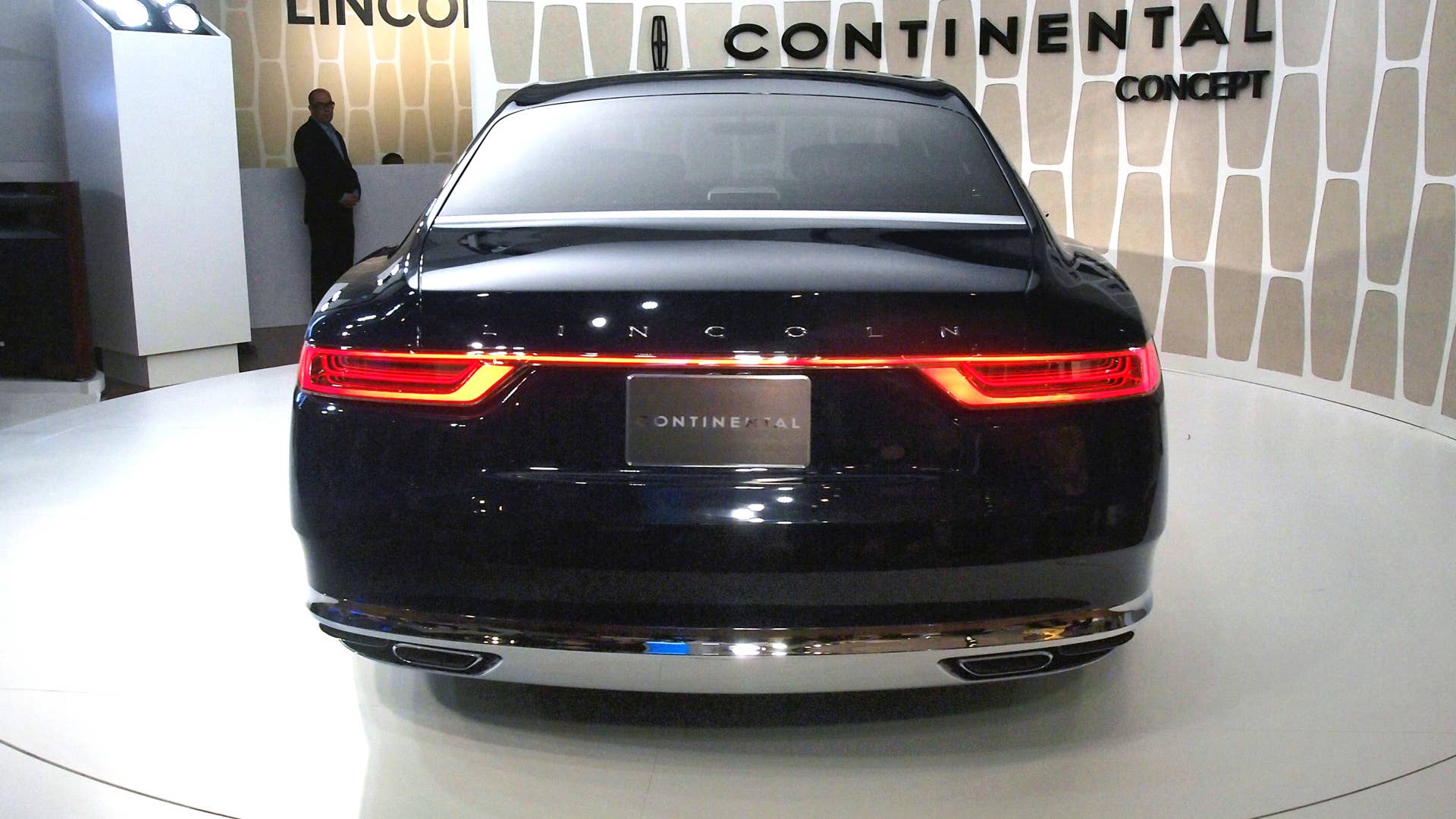 Lincoln Continental Concept rear view