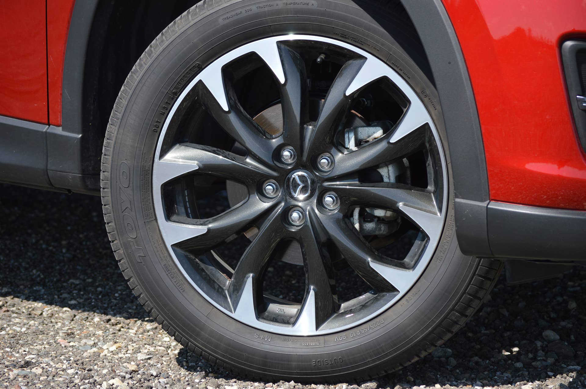 2016 Mazda CX-5 soul red wheel