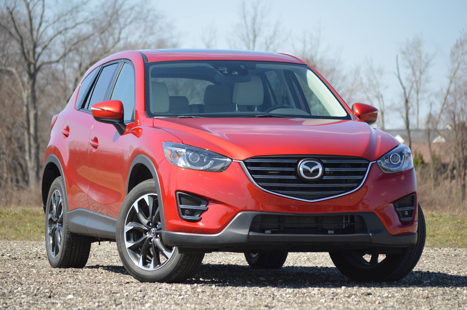 2016 Mazda CX-5 soul red front grille country