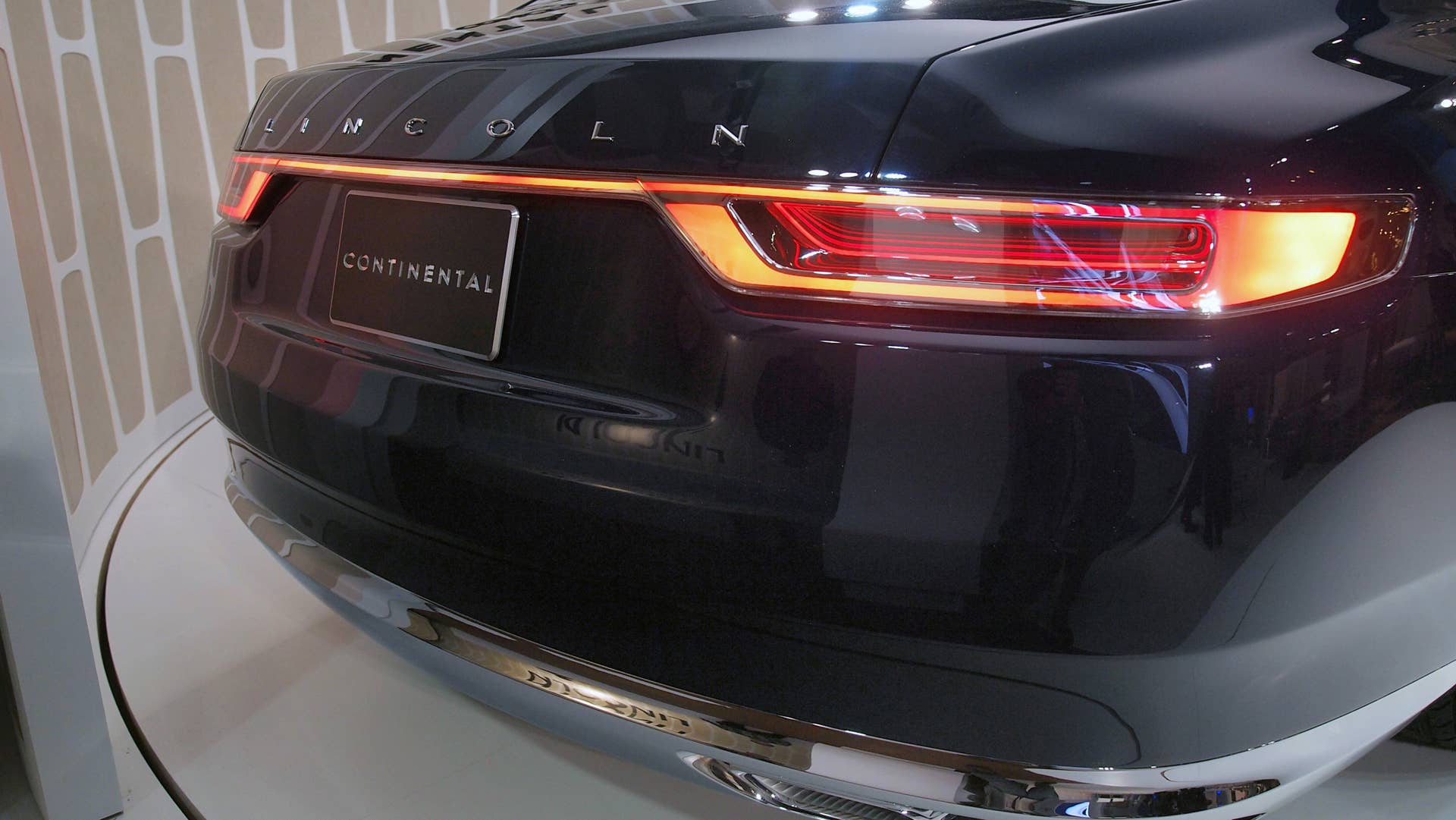 Lincoln Continental Concept tailights