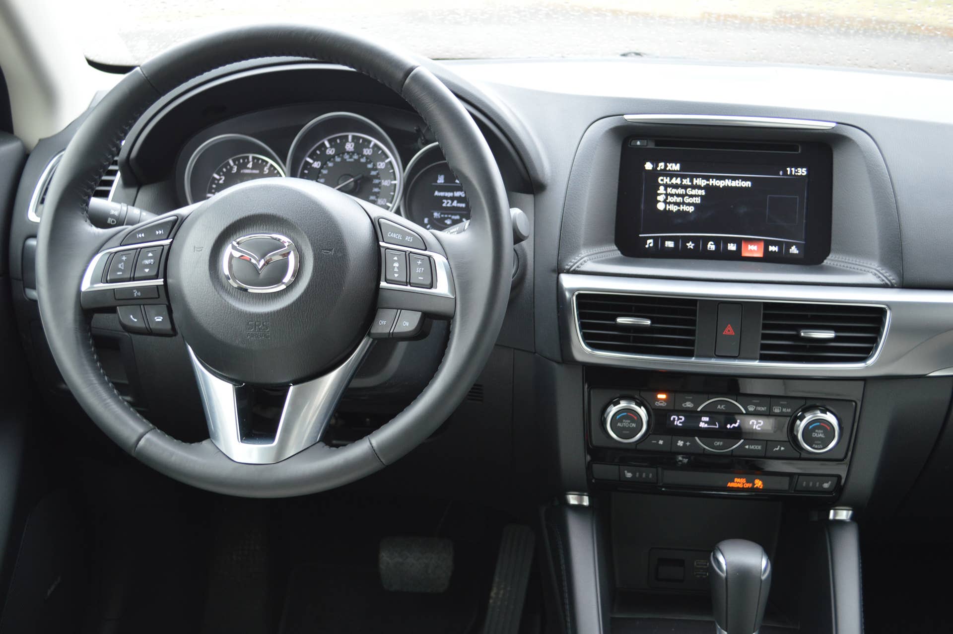 2016 Mazda CX-5 interior steeringwheel instrments