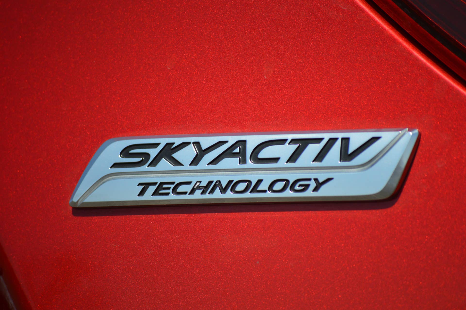 2016 Mazda CX-5 soul red skyactiv technology badge