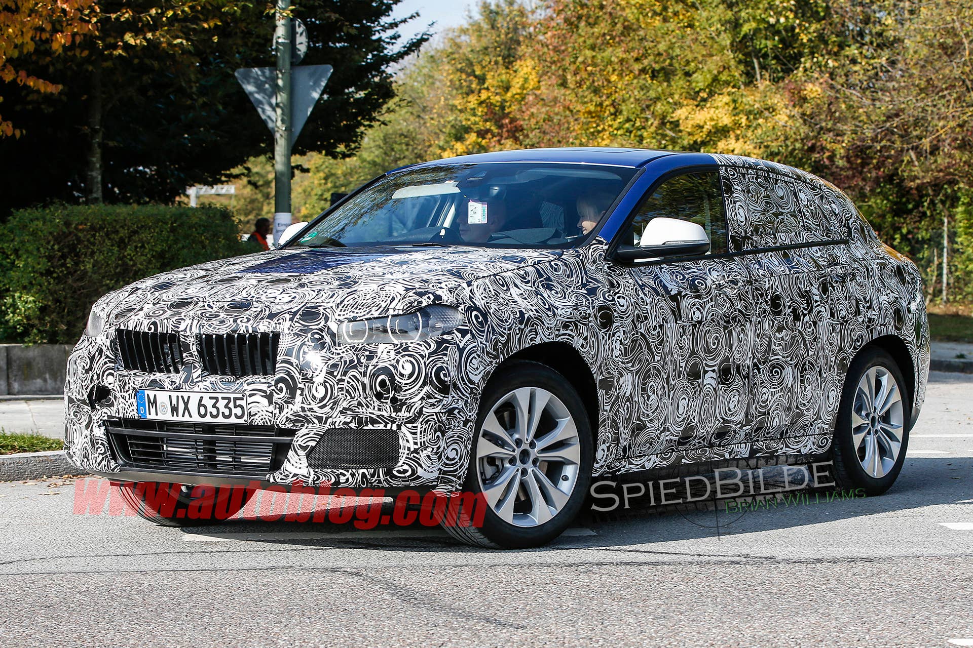 cuv bmw x2 2017 spied camouflage
