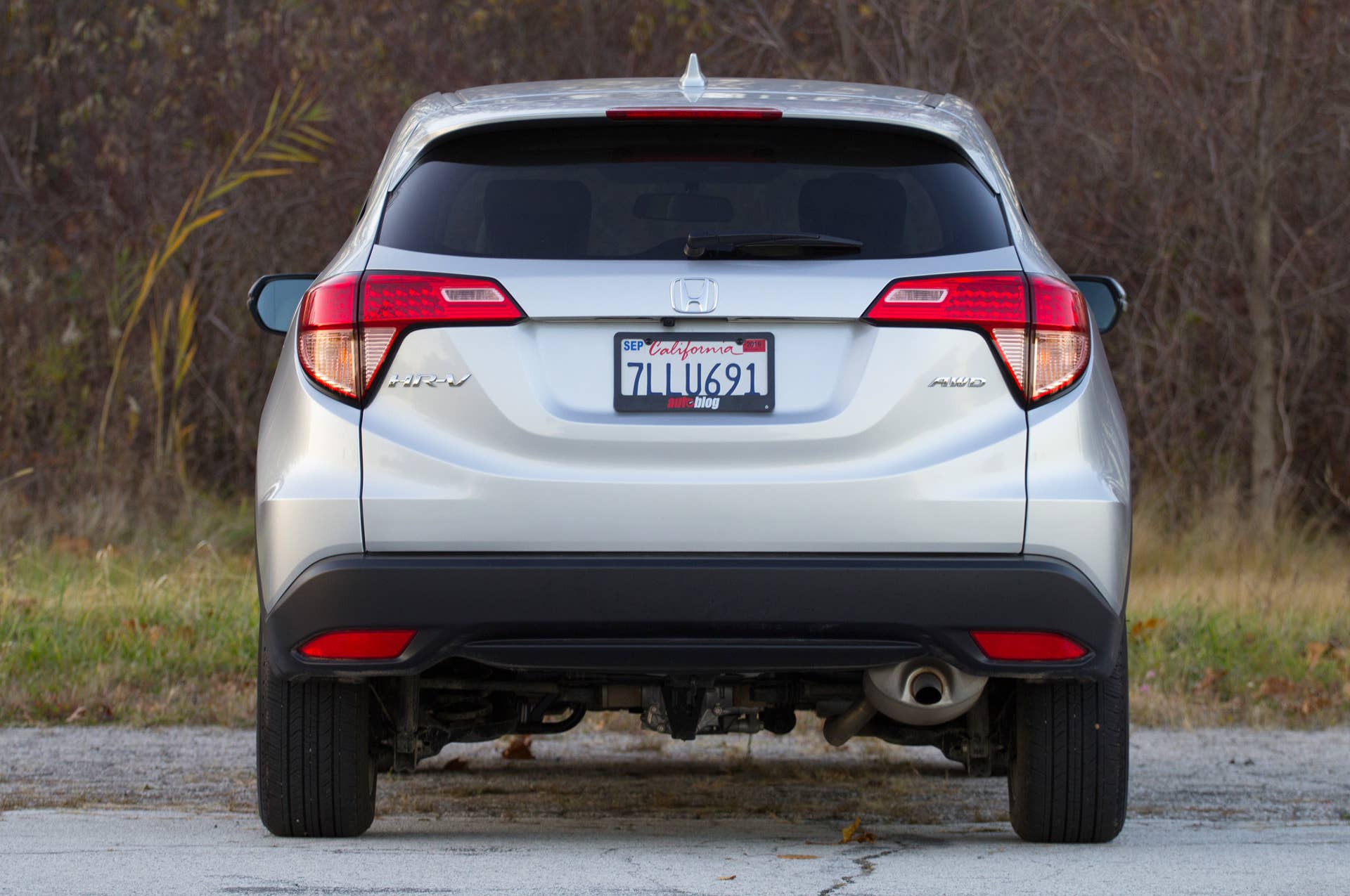 2016 Honda HR-V dead rear