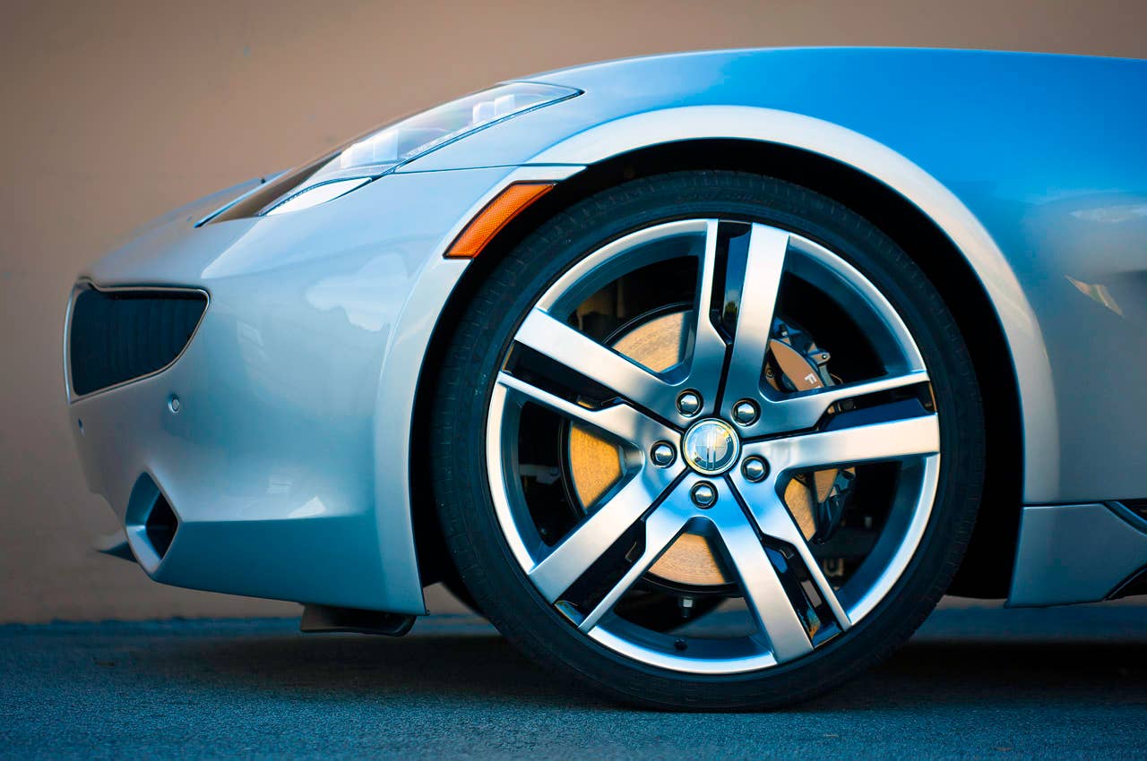 2012 Fisker Karma wheel