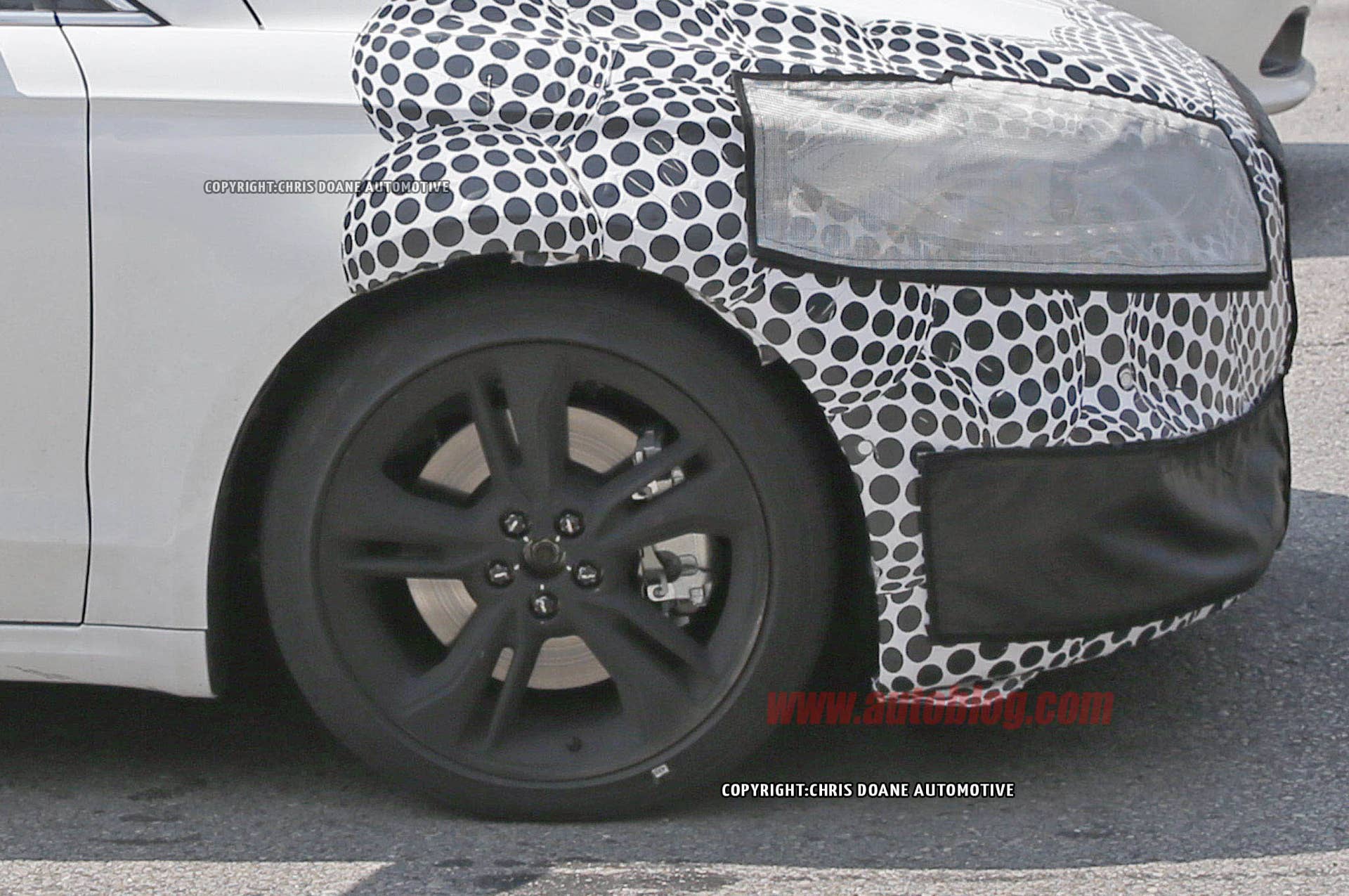 Ford Fusion ST spied wheel