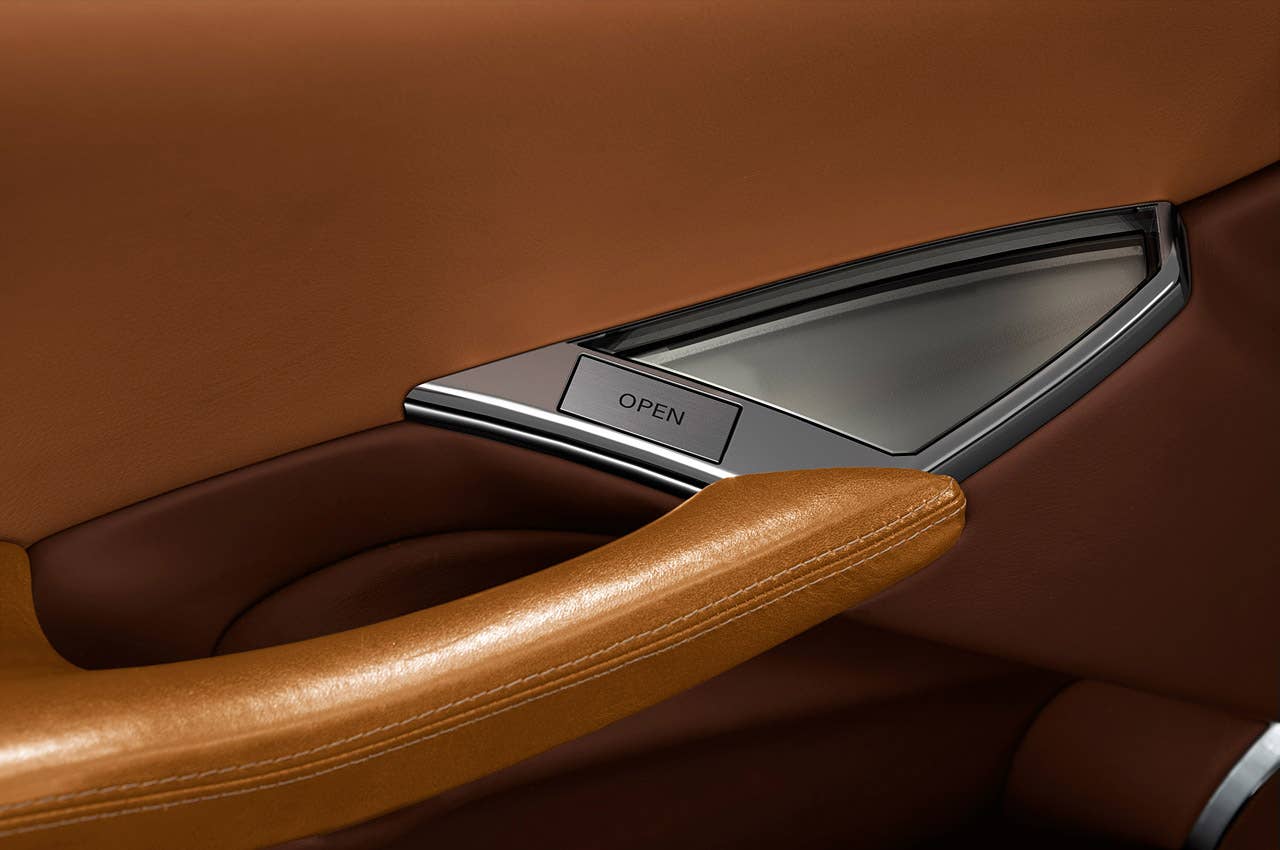 2012 Fisker Karma door handle