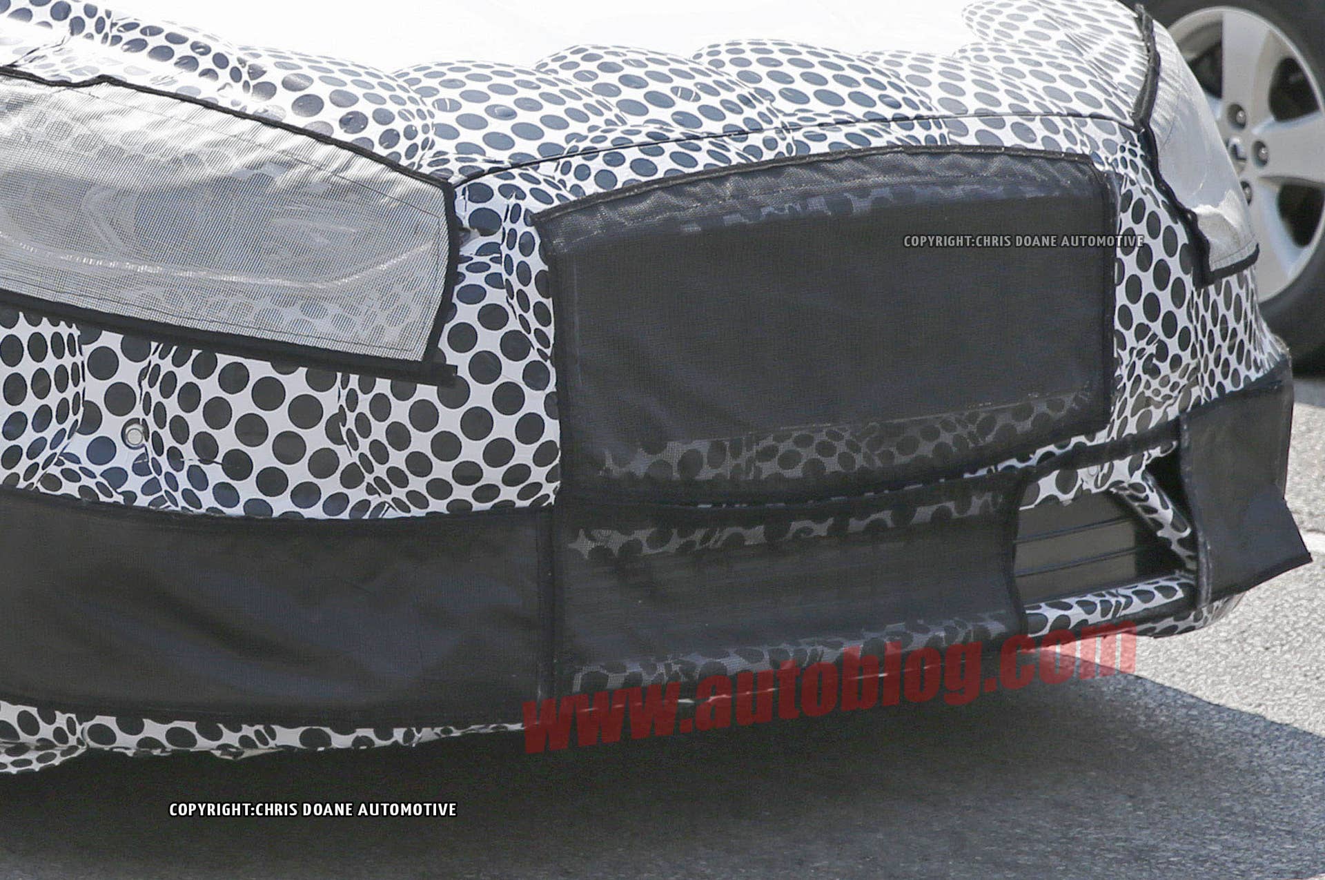 Ford Fusion ST spied front airdam
