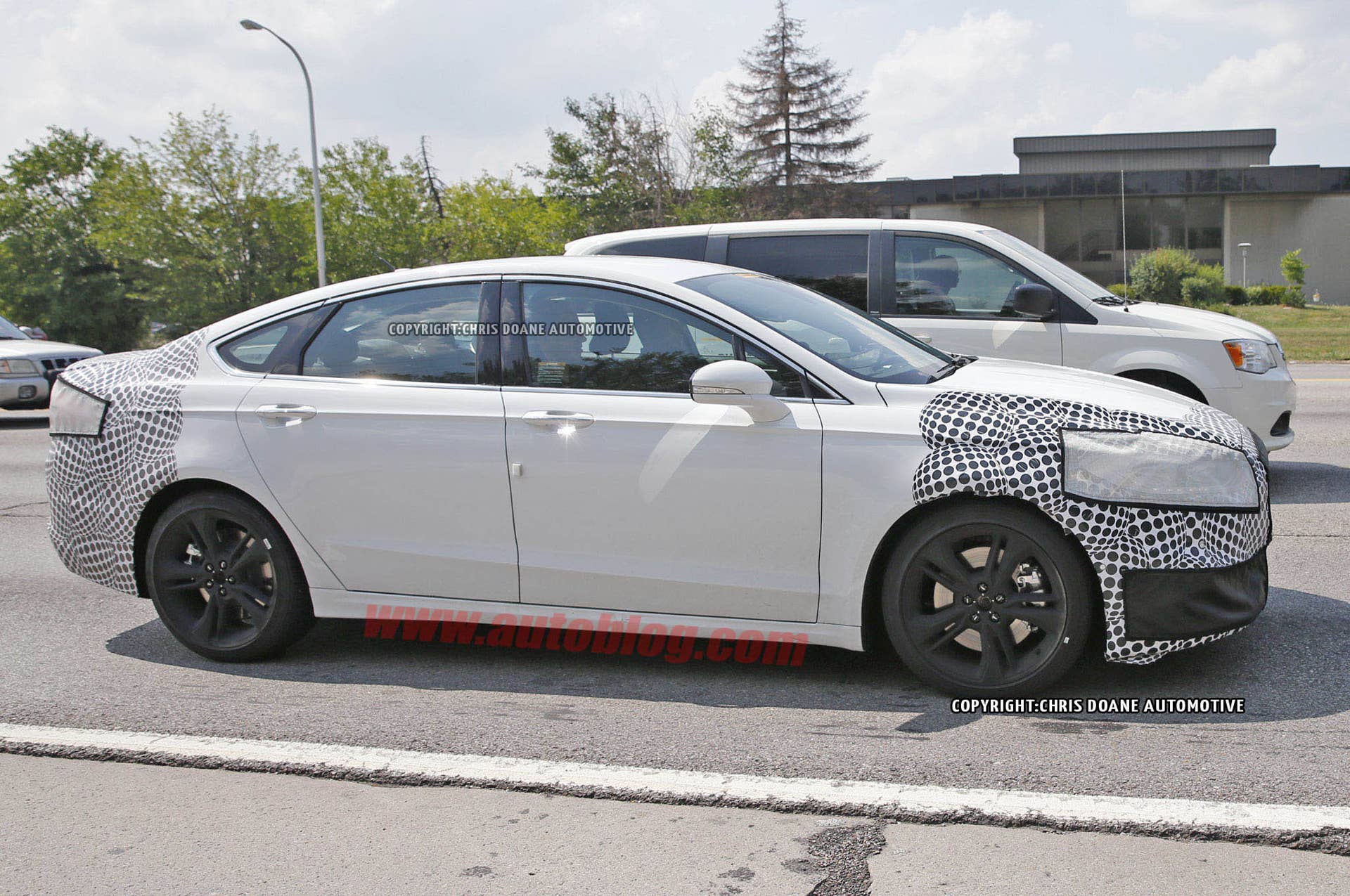 2017 Ford Fusion ST spied side