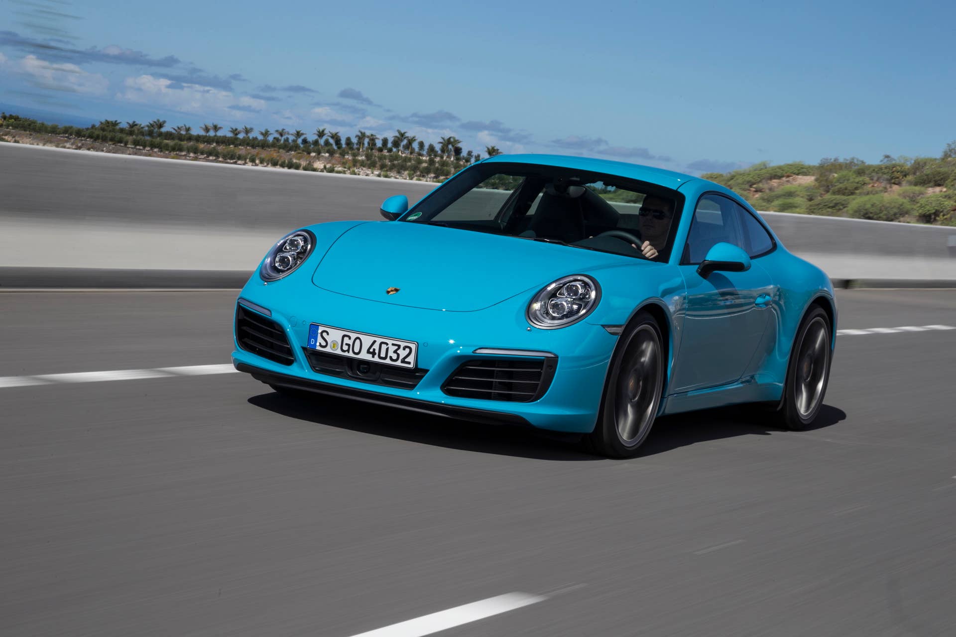 2017 Porsche 911 Carrera S in Miami Blue