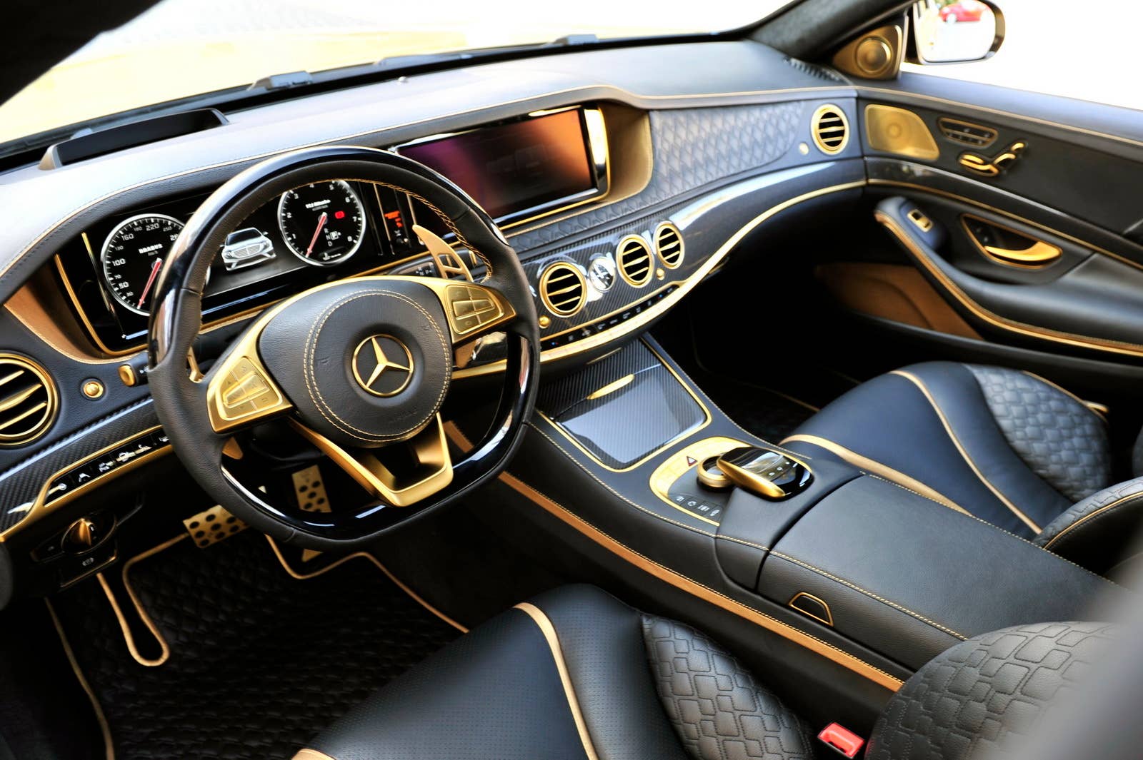 Brabus Rocket 900 Desert Gold Edition UAE interior