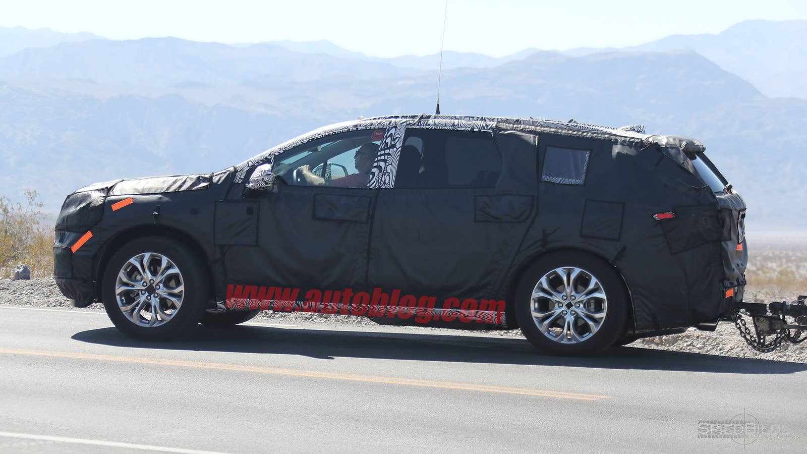 2018 Buick Enclave Spy Shots Side Exterior