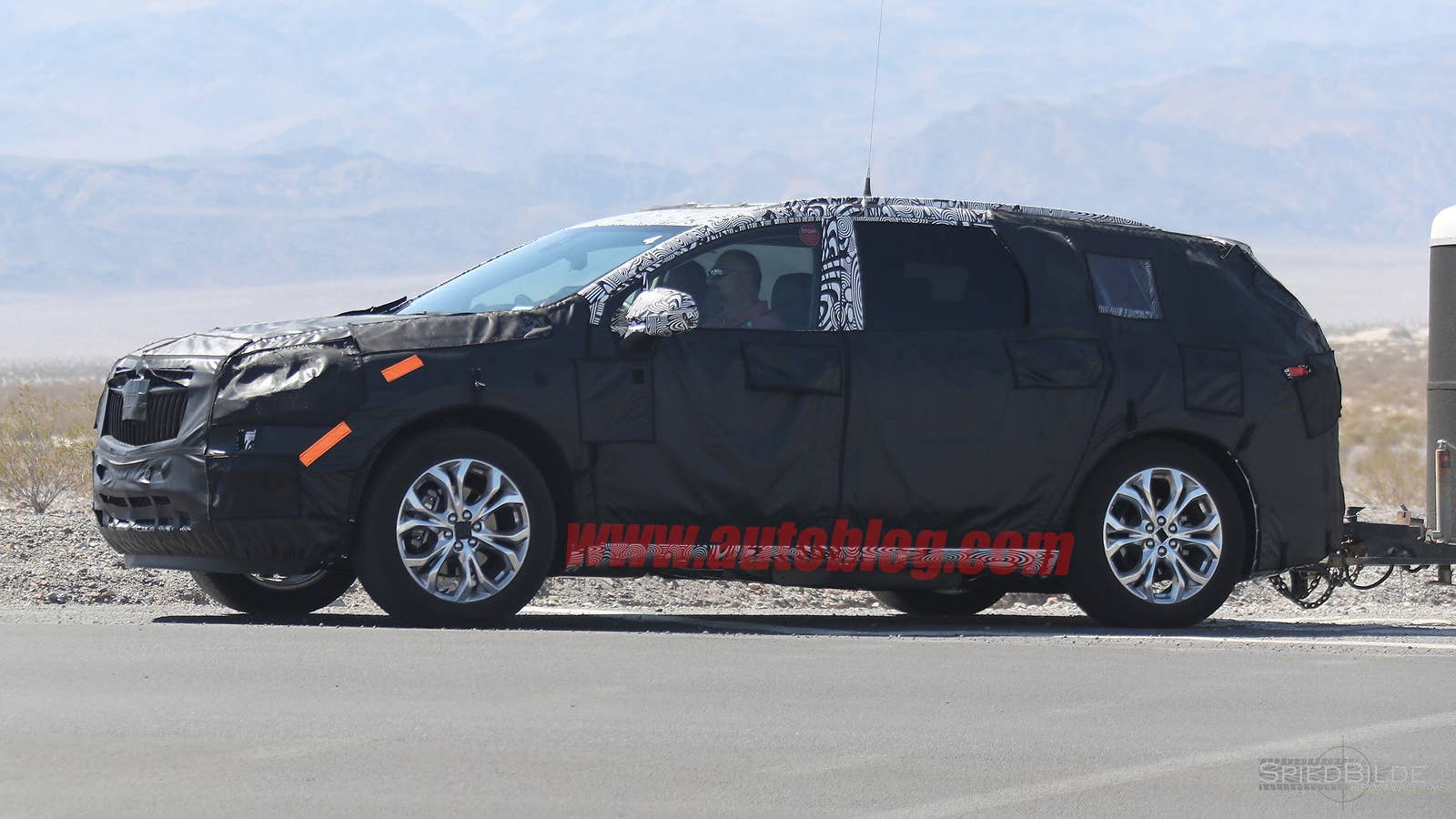 2018 Buick Enclave Spy Shots Side Exterior