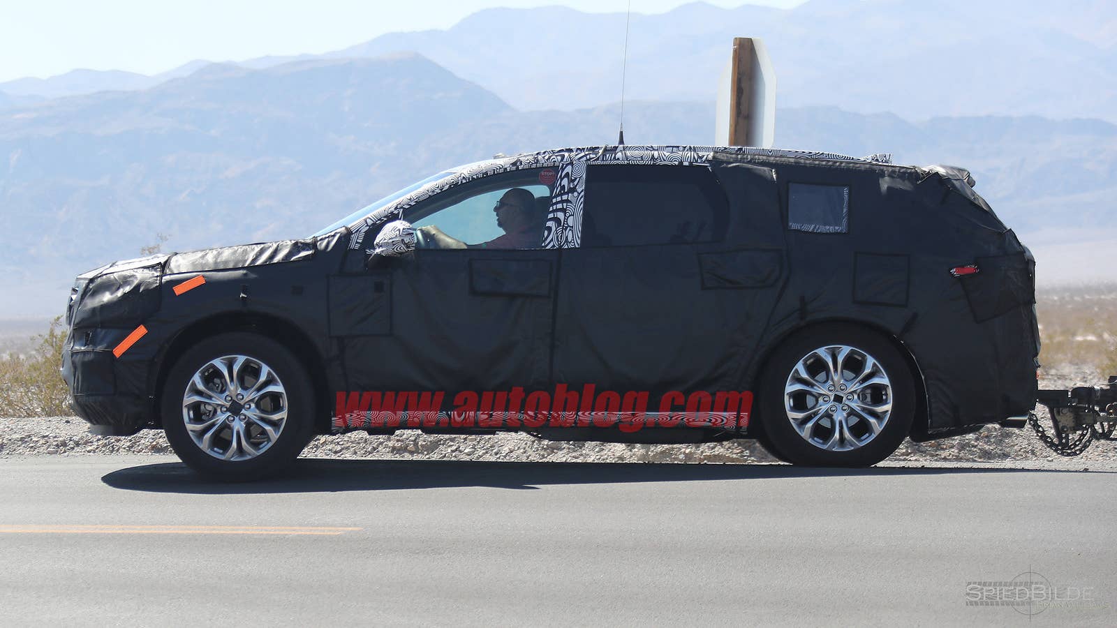 2018 Buick Enclave Spy Shots Side Exterior