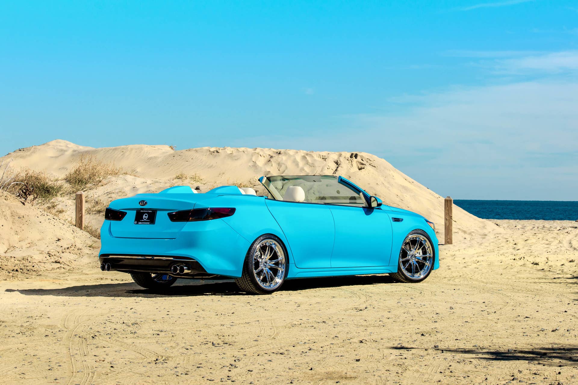 Kia Optima A1A Concept rear 3/4