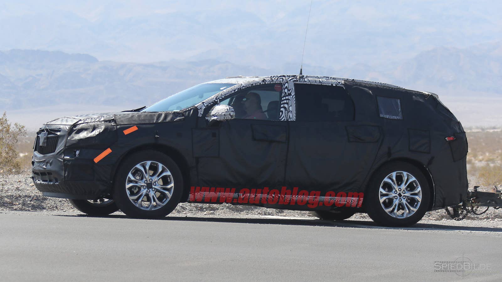 2018 Buick Enclave Spy Shots Side Exterior