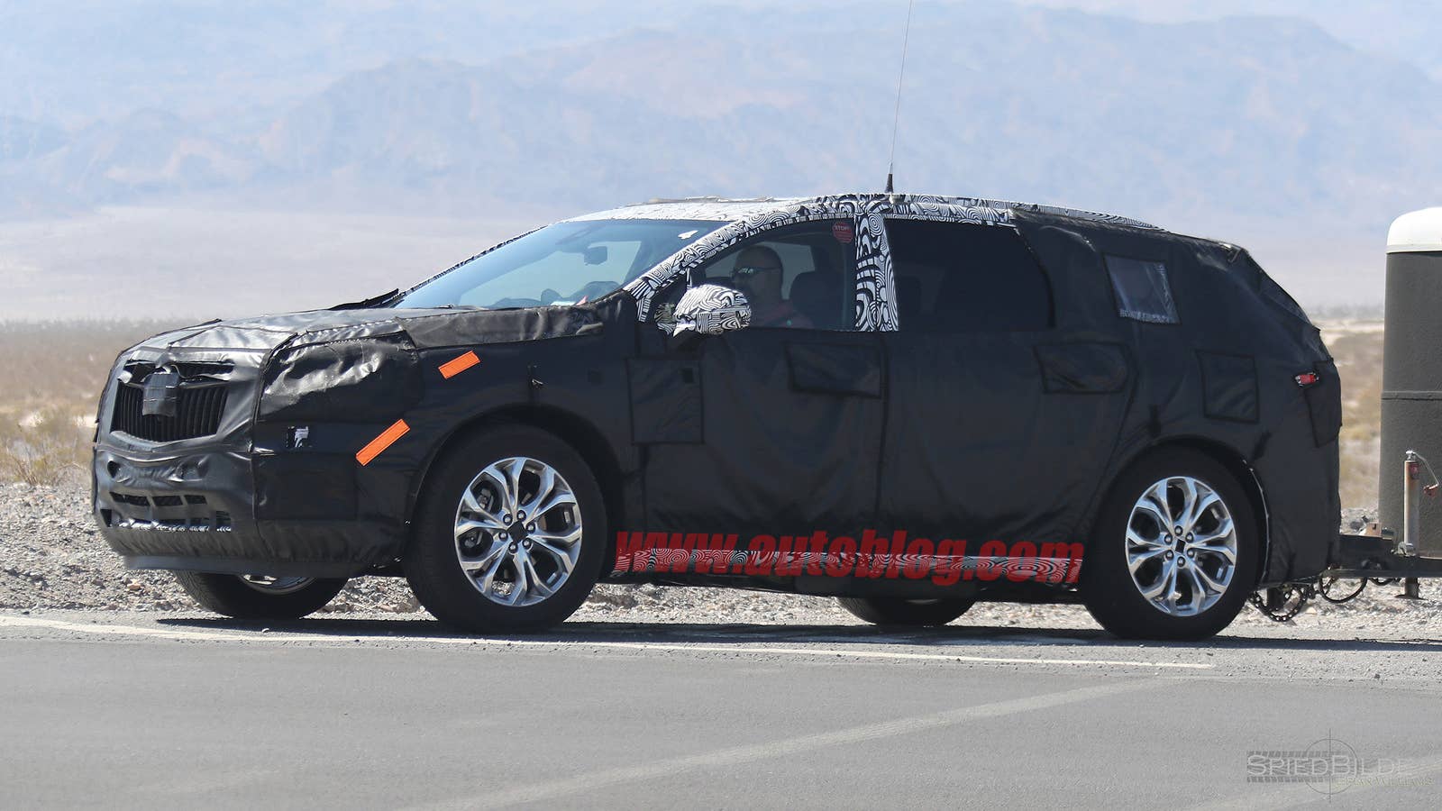 2018 Buick Enclave Spy Shots Side Exterior