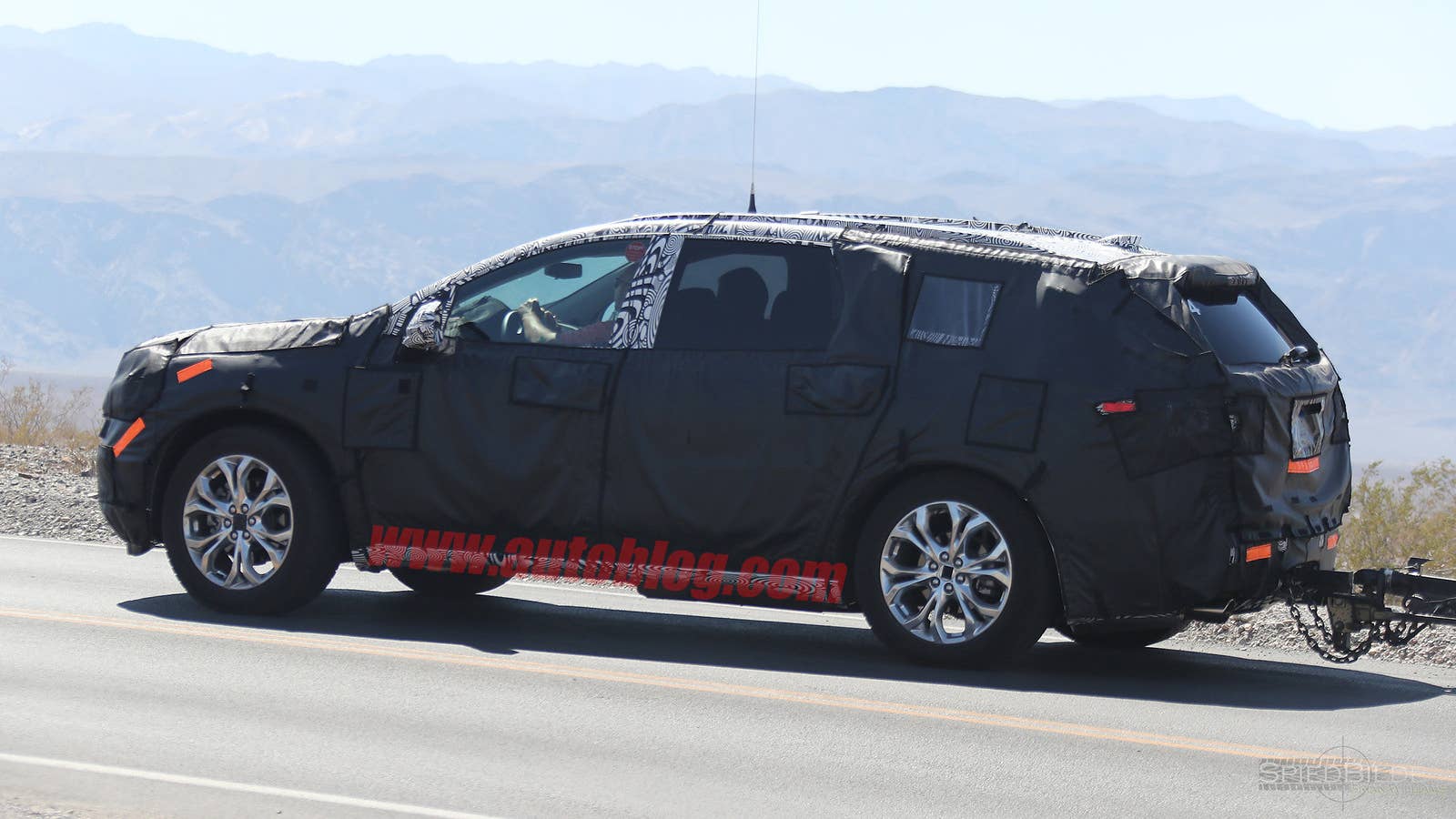 2018 Buick Enclave Spy Shots Side Exterior