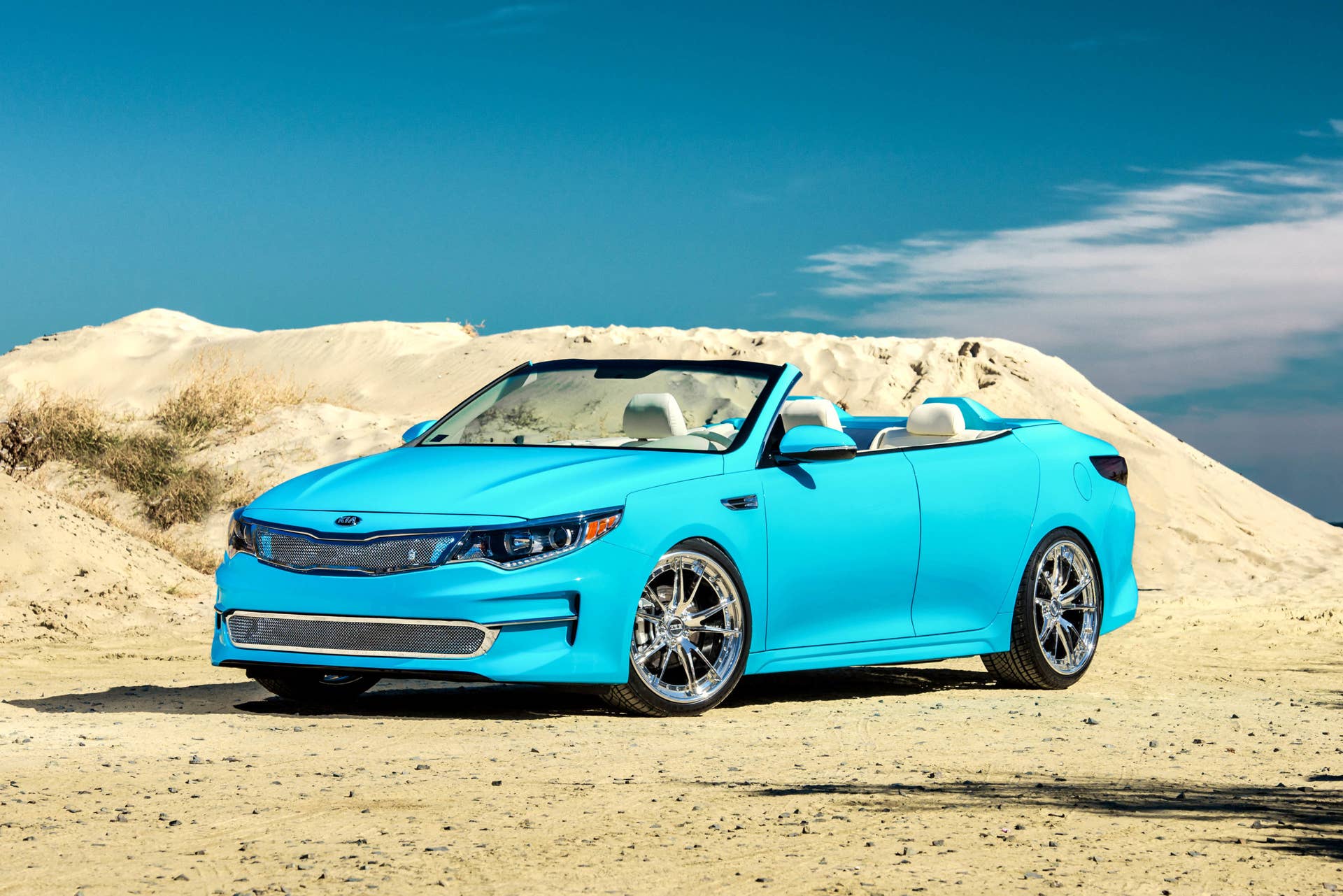 Kia Optima A1A front 3/4