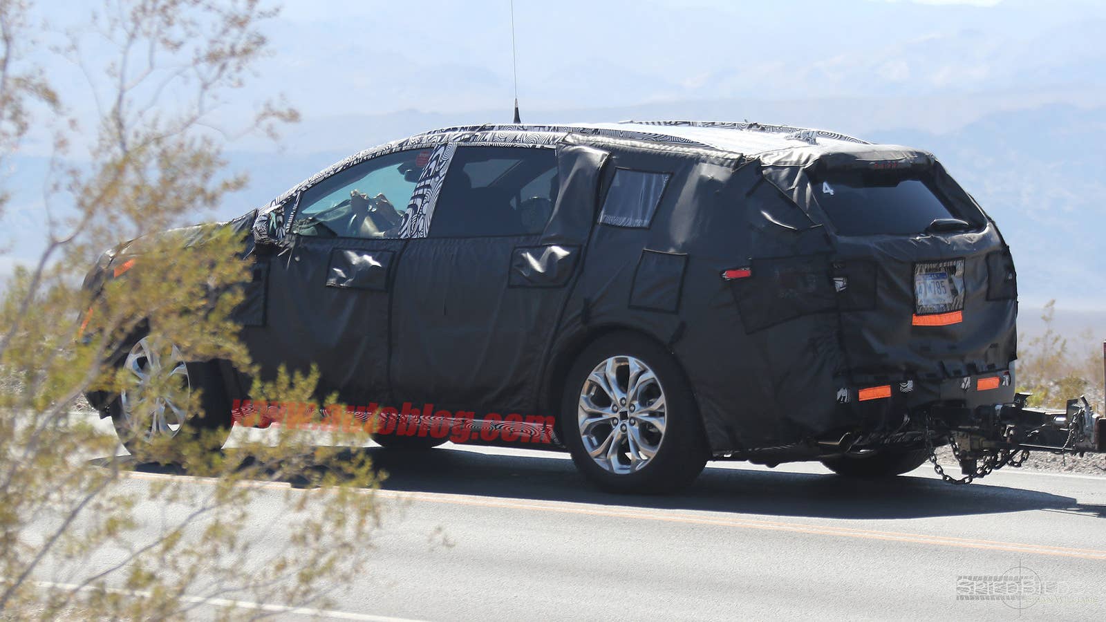 2018 Buick Enclave Spy Shots Rear Exterior