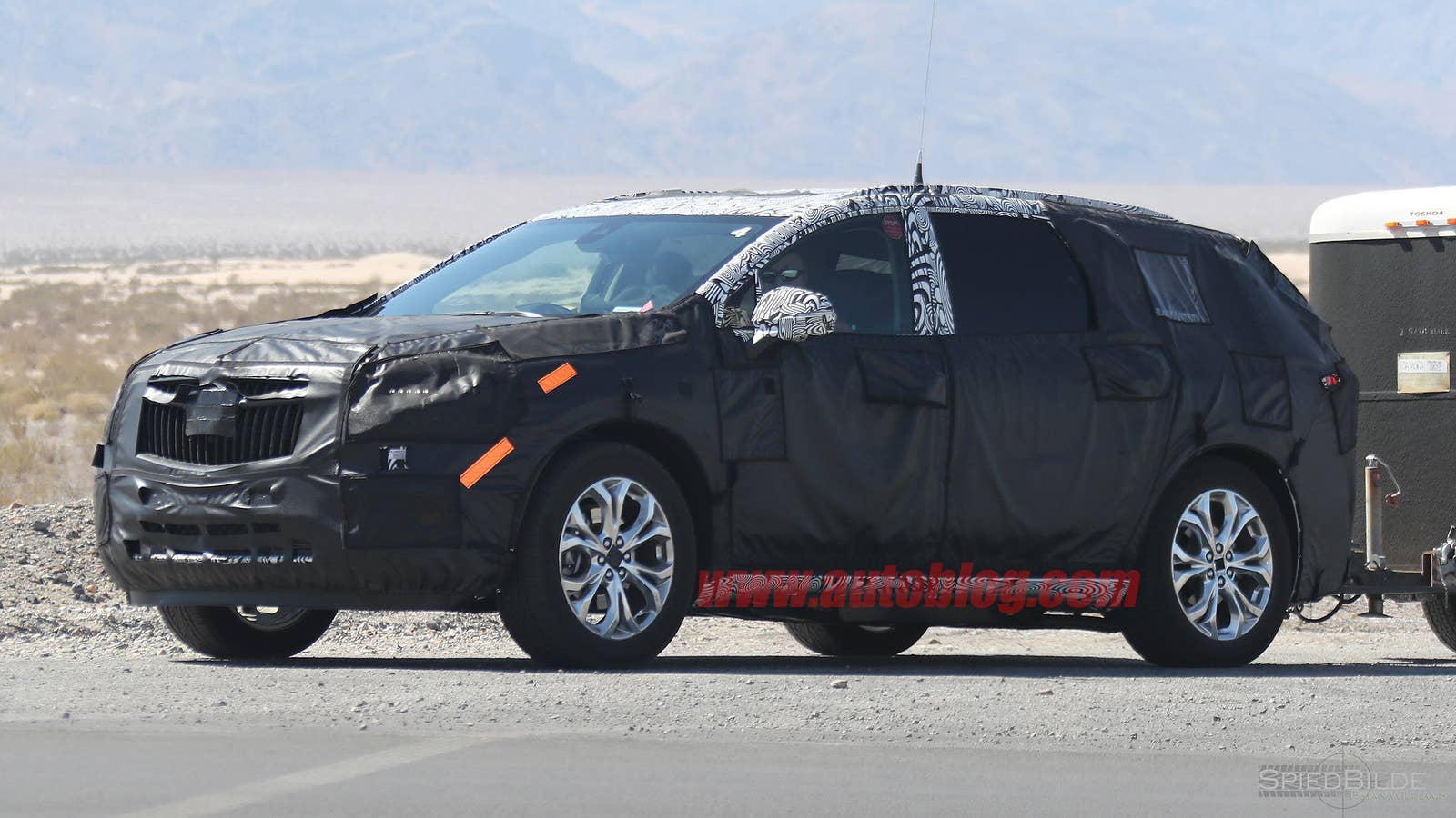 2018 Buick Enclave Spy Shots Exterior Front