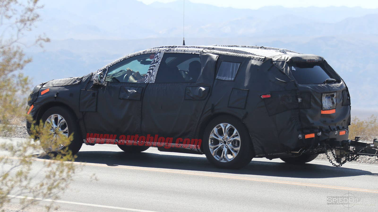 2018 Buick Enclave Spy Shots Side Exterior