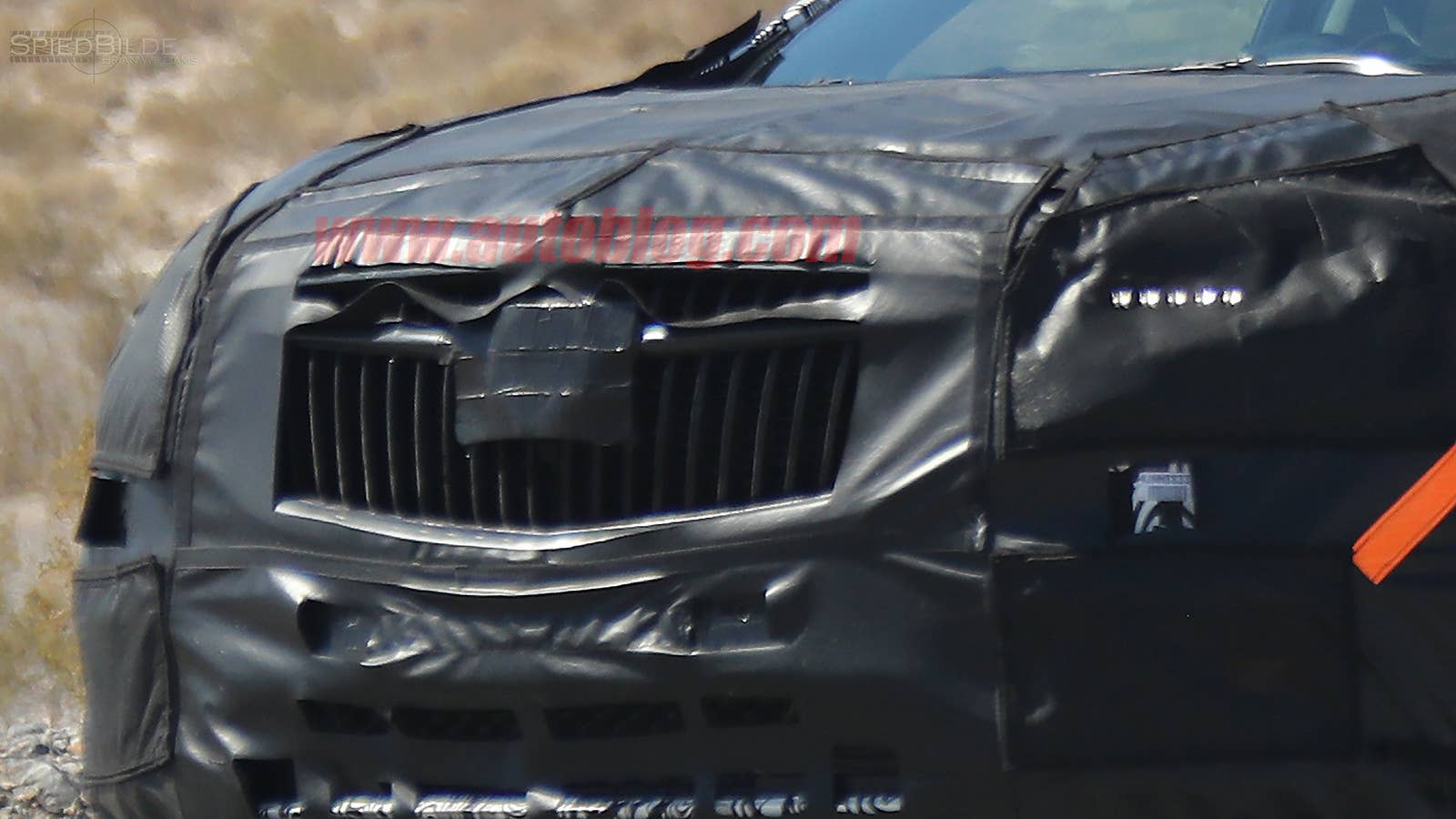 2018 Buick Enclave Spy Shots Grille Close Up Exterior