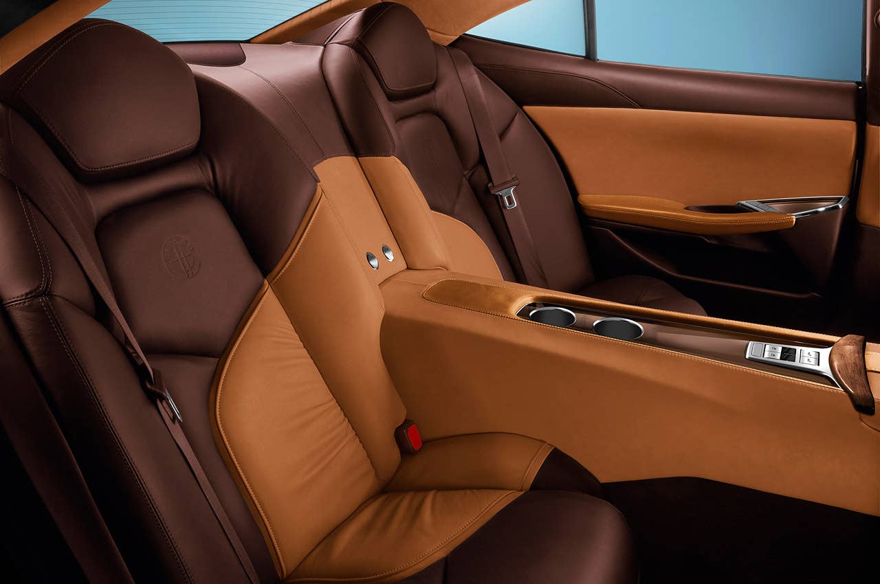 2012 Fisker Karma rear seats