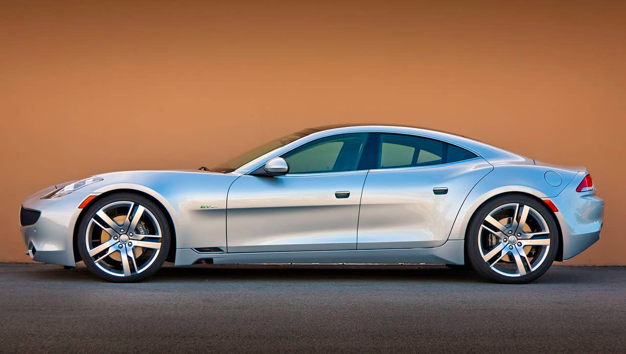2012 Fisker Karma side view