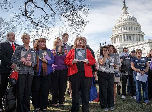 Families of GM ignition victims gather at Capital Hill