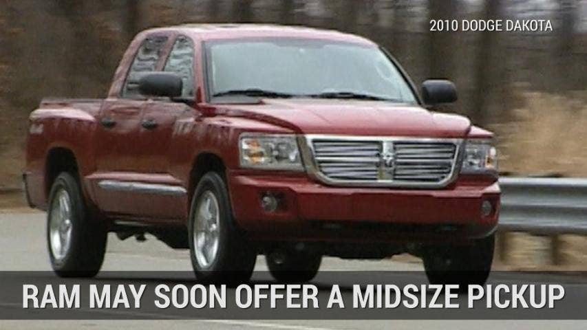 Truck Giant Ram May Soon Offer Midsize Pickup | Autoblog Minute