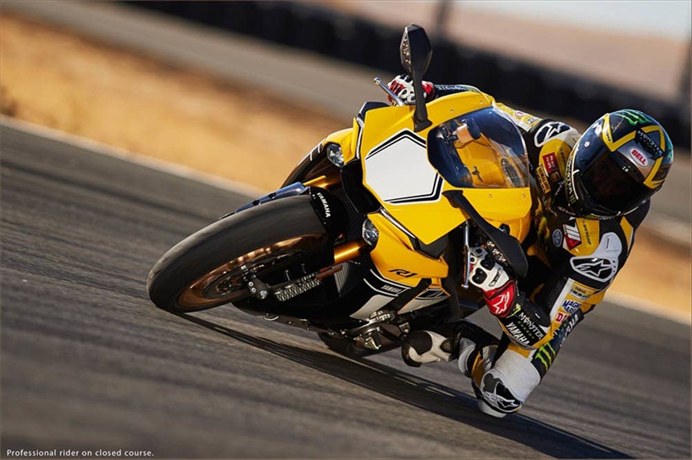 Yamaha YZF-R1 60th Anniversary Livery circuit