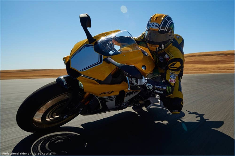 Yamaha YZF-R1 60th Anniversary circuit