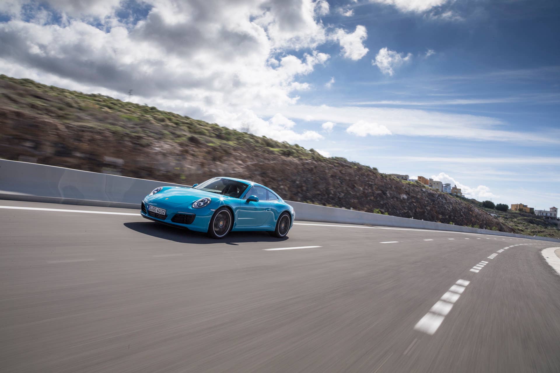 2017 Porsche 911 Carrera S in the Canary Islands
