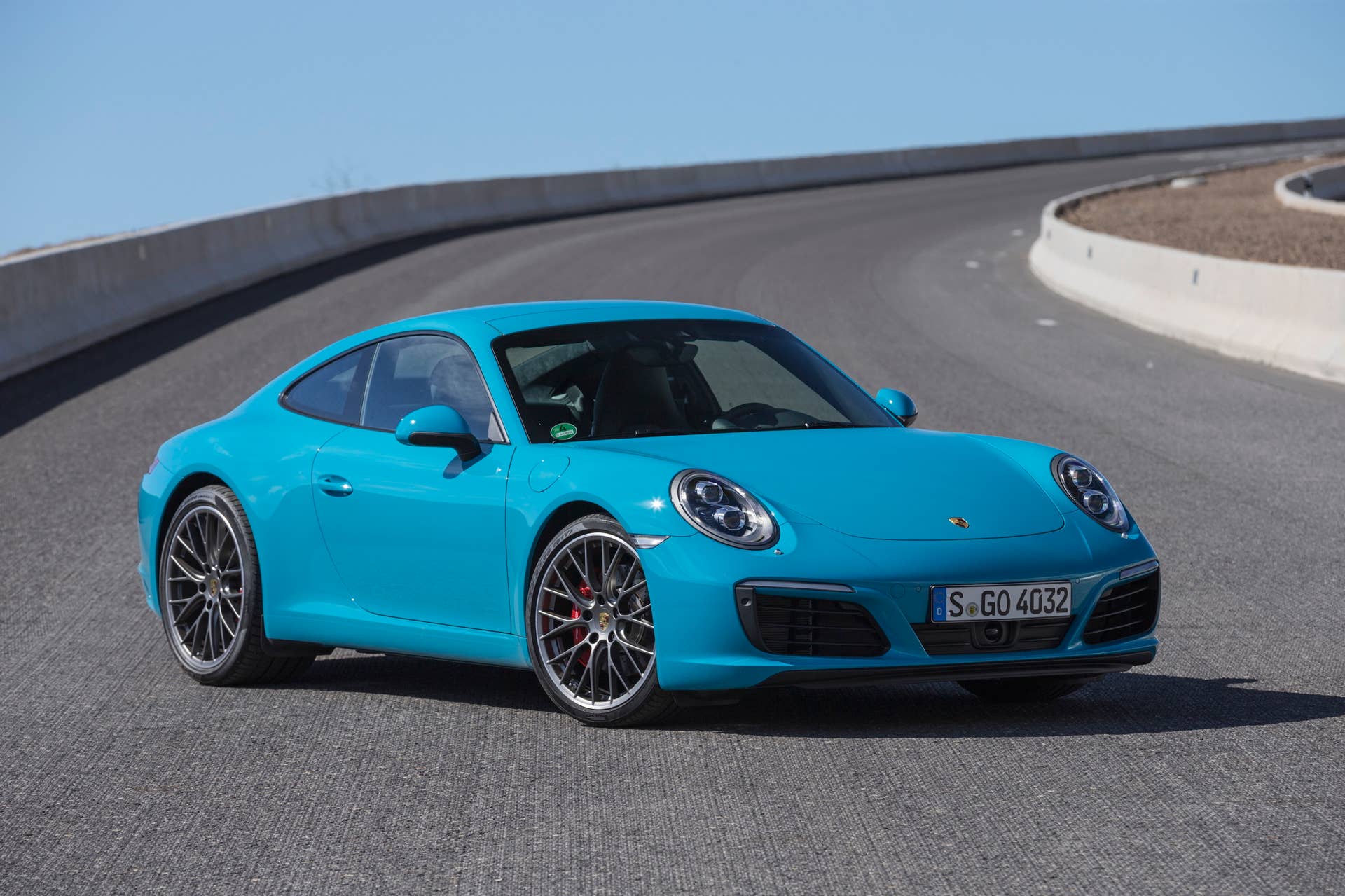 2017 Porsche 911 Carrera S in Miami Blue