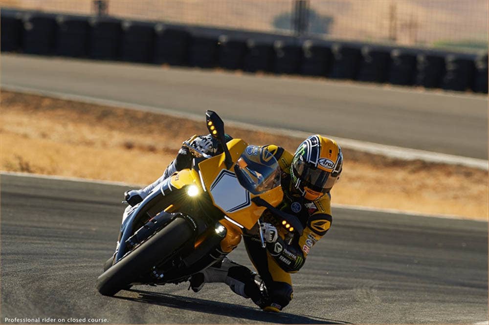 Yamaha YZF-R1 60th Anniversary Livery track