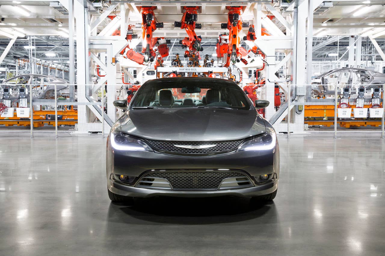 The Chrysler brand Factory Tour, an interactive online experience using Google Maps Business View technology takes consumers inside the new five million square-foot Sterling Heights Assembly Plant for a behind-the-scenes peek at how the all-new 2015 Chrysler 200 is built.