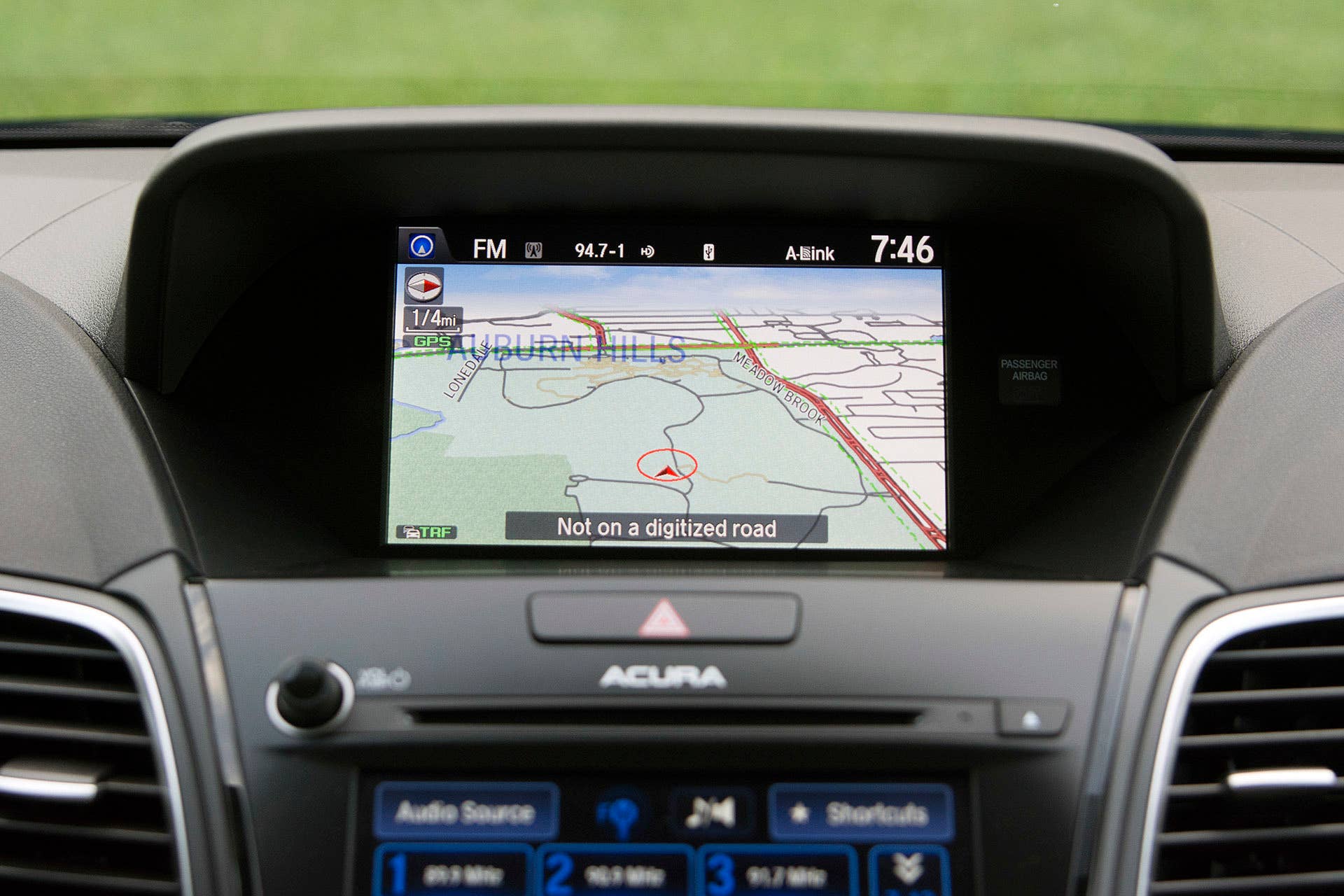 2016 Acura RDX navigation system