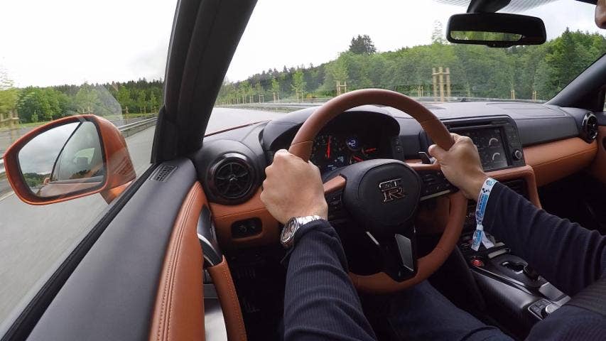 2017 Nissan GT-R Launch Control