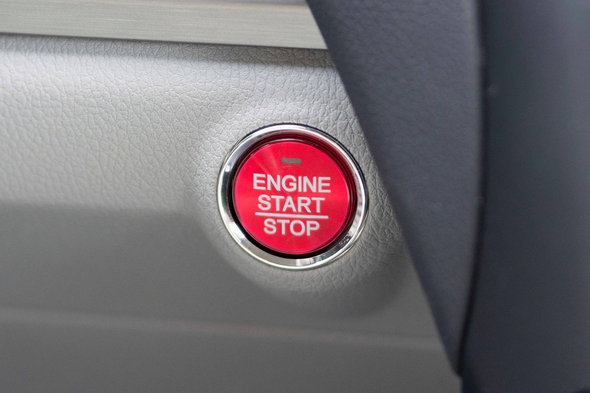 2016 Acura RDX start button