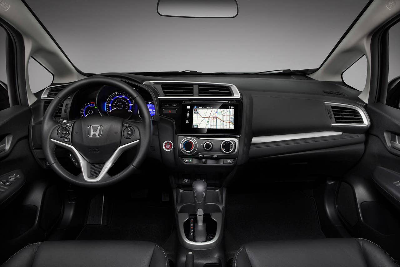 2015 honda fit cabin interior