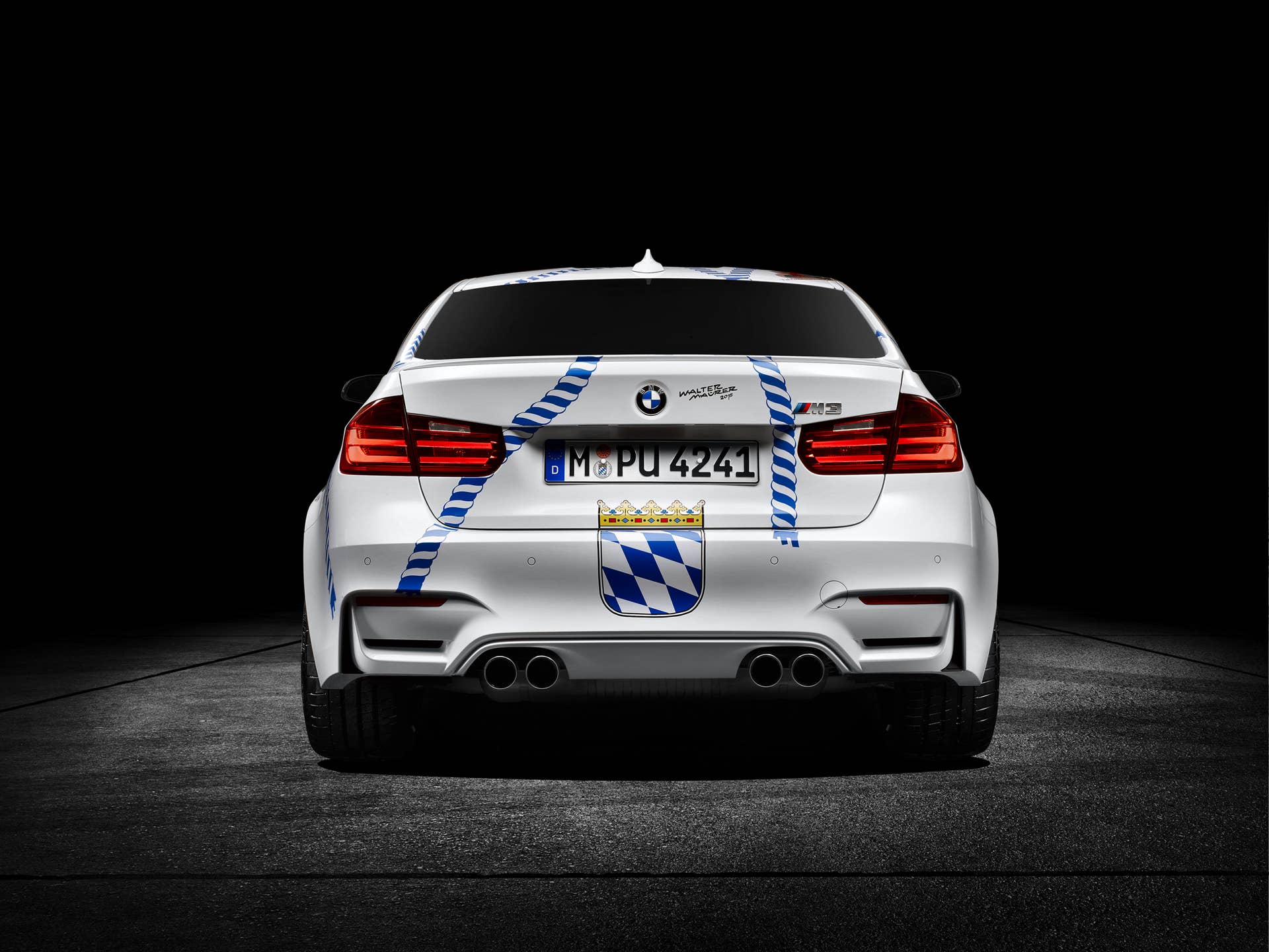 BMW M3 Munchner Wirte rear