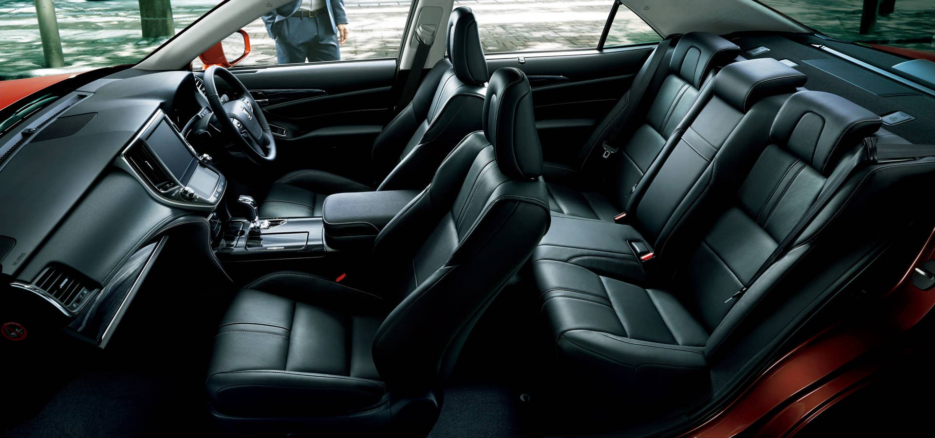 Toyota Crown interior cabin