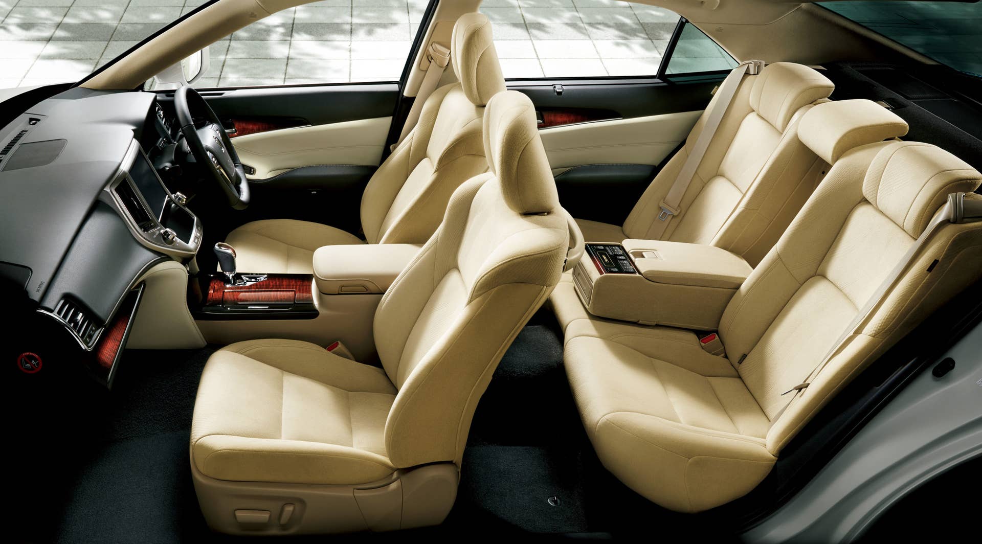 Toyota Crown interior beige